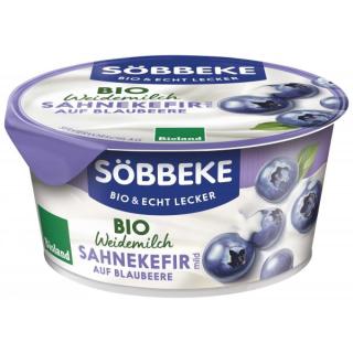 Sahnekefir auf Blaubeere   10%