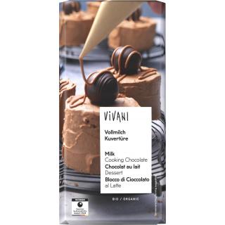 Vollmilch Kuvertüre Tafelforma